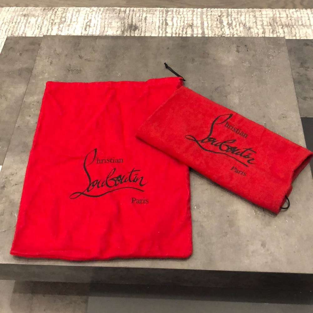 Louboutin dust bags